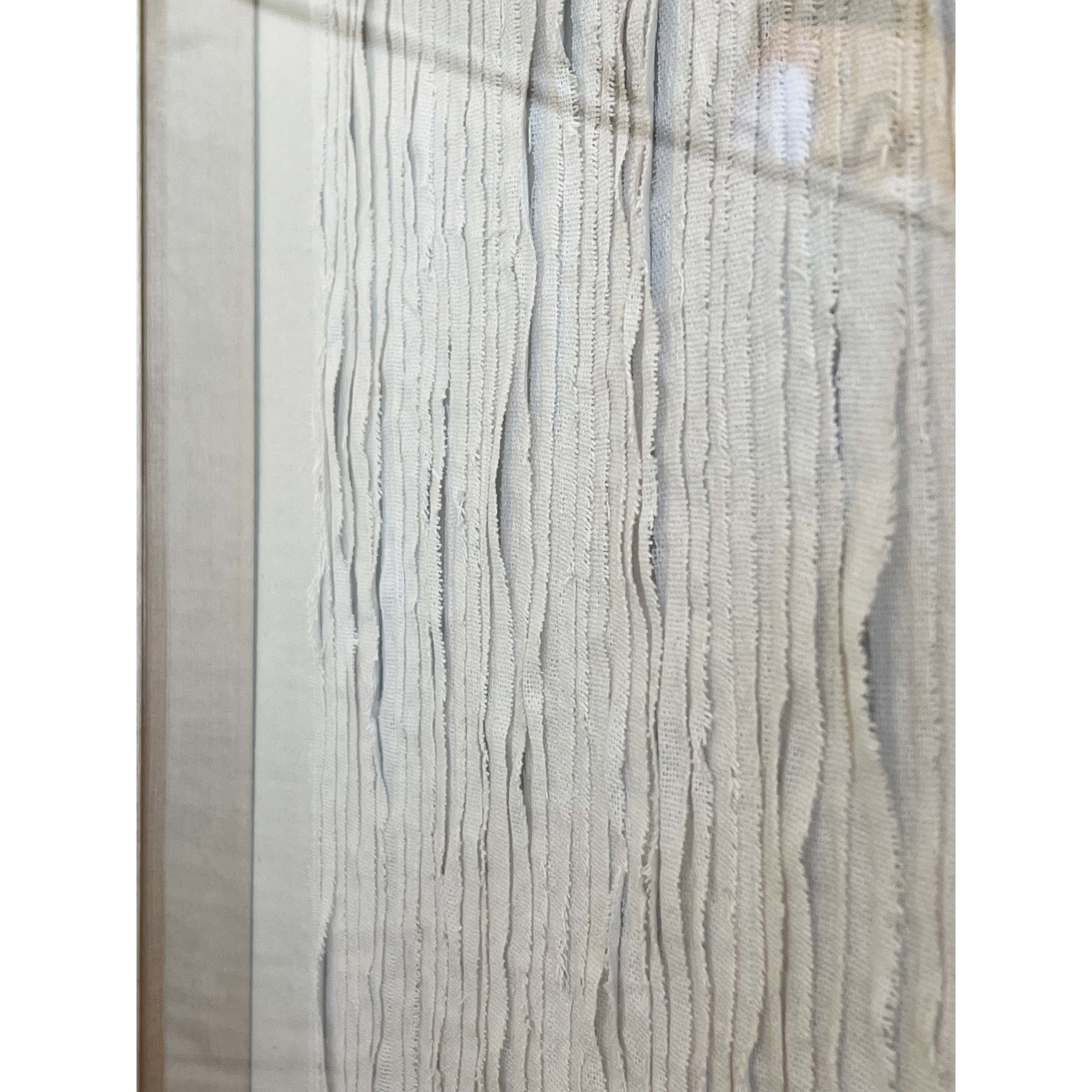 Líneas 5 — textura de lino tensado